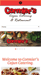 Mobile Screenshot of cormierscajuncatering.com